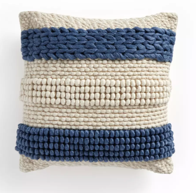 Textured Stripe Pillow