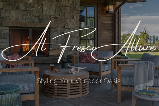 Al Fresco Allure: Styling Your Outdoor Oasis