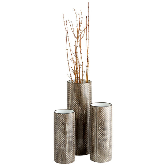 Atacama Vase from DA Atelier’s Bozeman, Montana collection, showcasing earthy tones and a natural texture.